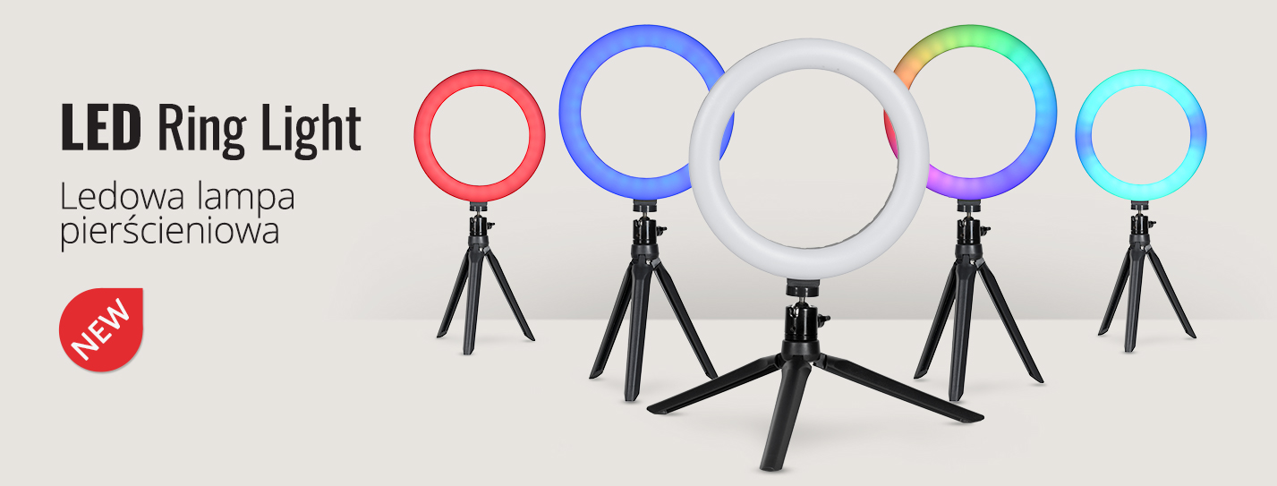 Nowe panele oświetleniowe Quadralite LED Ring Light
