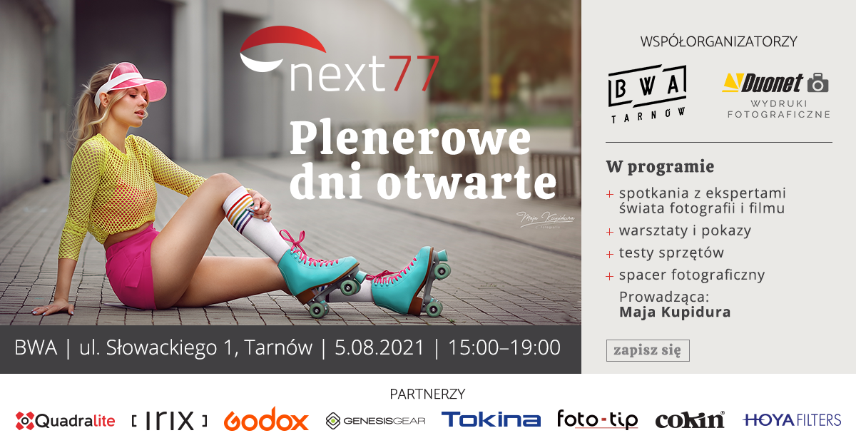 Plenerowe dni otwarte – Next77 z marką Quadralite