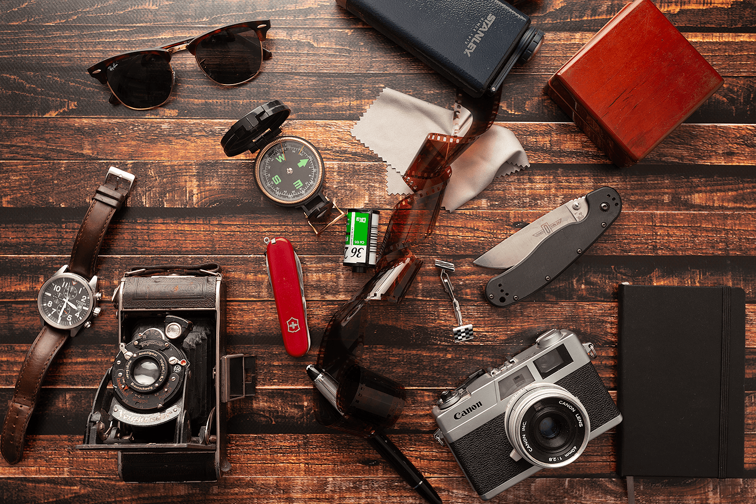 Flat lay: una combinación creativa de fotografía de producto y lifestyle — 5