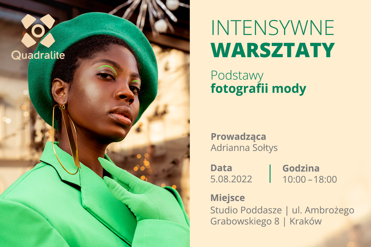 Szyk, styl i ekspresja – warsztaty fotografii modowej
