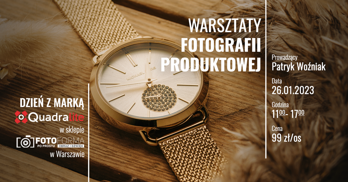 Dzień z marką Quadralite w sklepie Fotoforma (Warszawa)