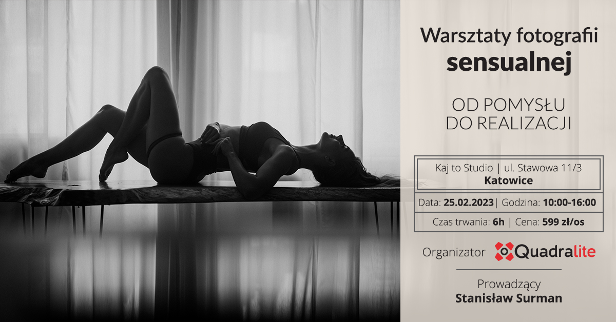 Warsztaty fotografii sensualnej – od pomysłu do realizacji
