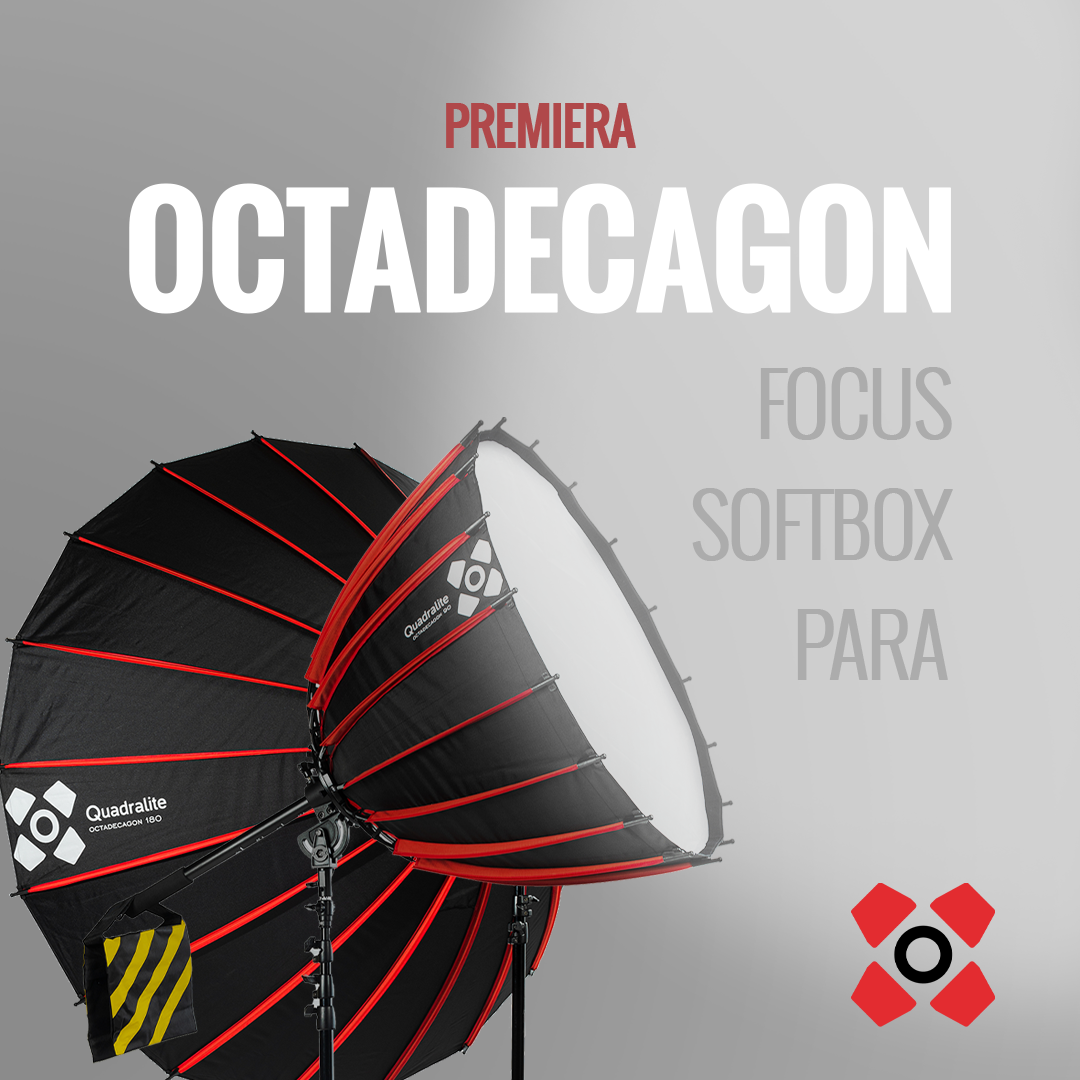Nowa seria softboxów parabolicznych Octadecagon Focus Softbox Para w ofercie Quadralite — 5