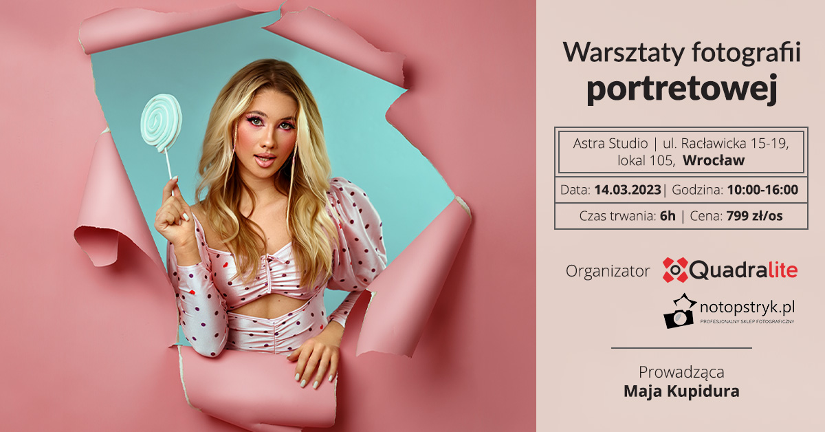 Warsztaty-fotografii portretowej z Mają Kupidurą