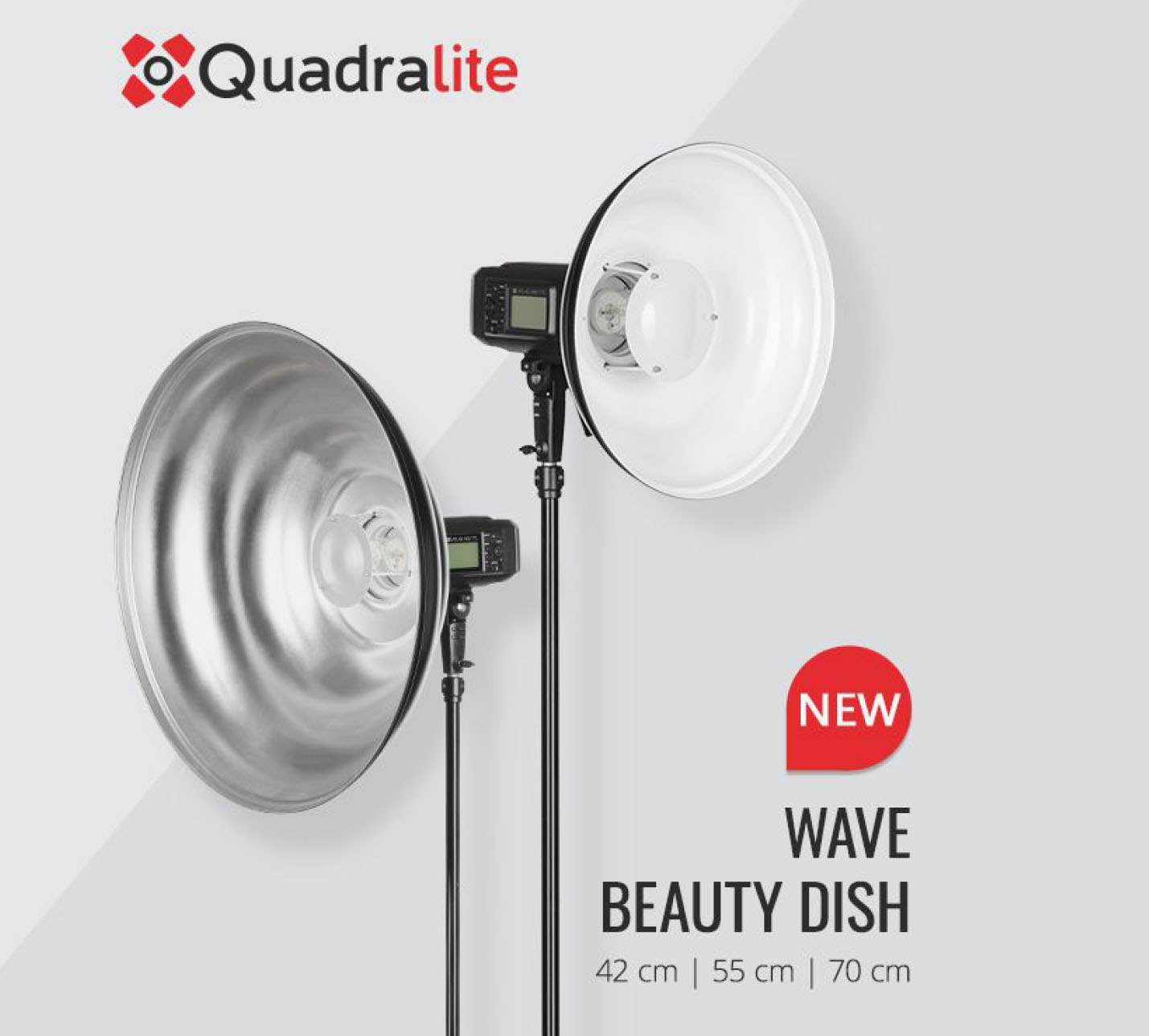 Wave Beauty Dish – Nowy modyfikator w ofercie Quadralite