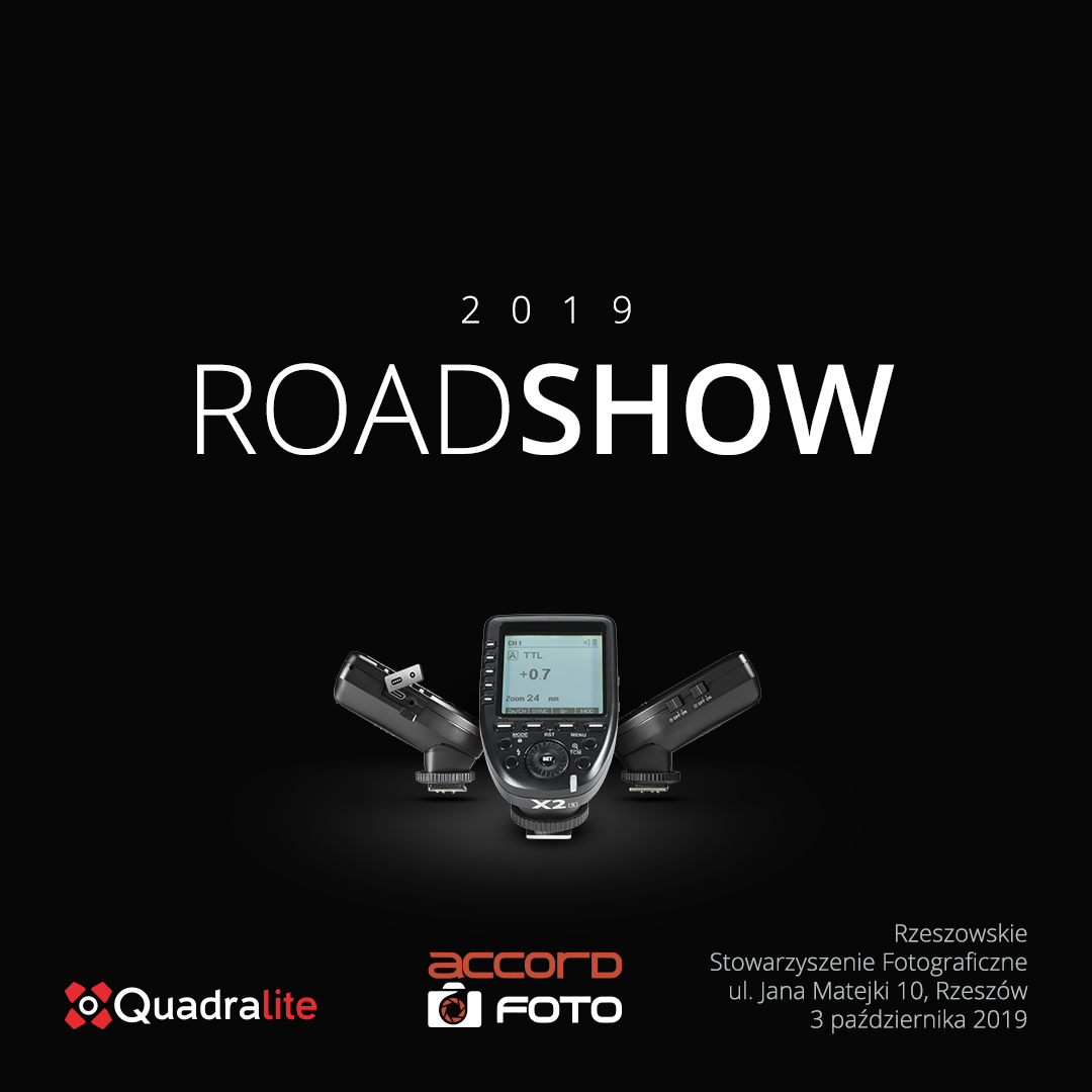 Quadralite Roadshow 2019 ze sklepem Accord Foto