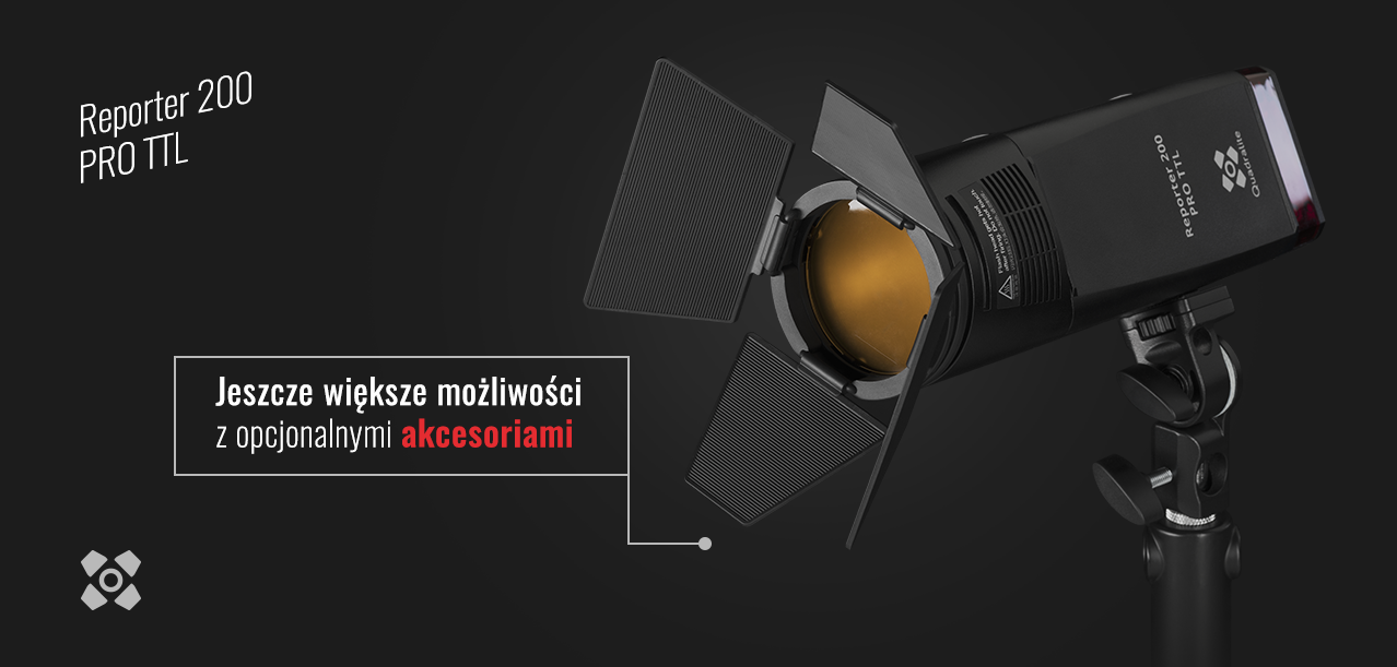 Quadralite Reporter 200 Pro TTL – 380 PLN Off! — 3