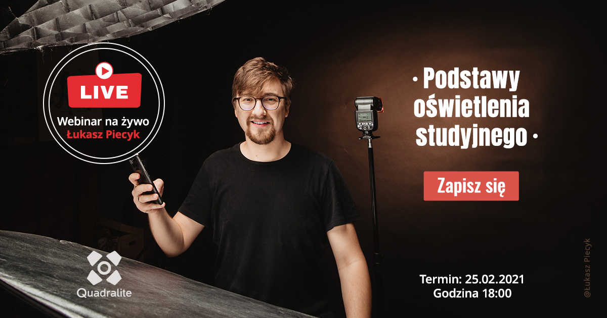 Podstawy oświetlenia studyjnego – Szkolenie online