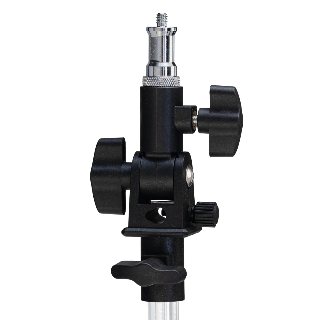 Quadralite Tilt Adaptador para speedlite con montura paraguas