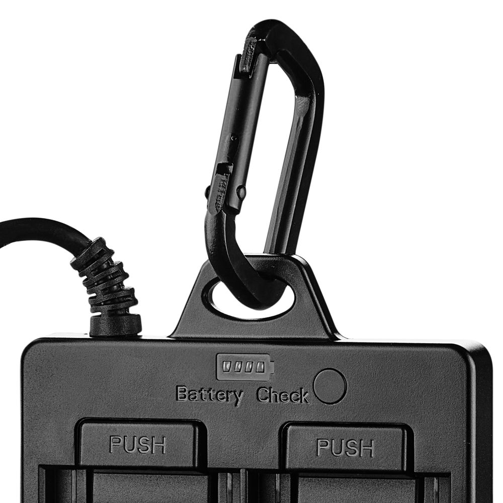 Quadralite Adattatore batteria (2x NP-F) per SVL
