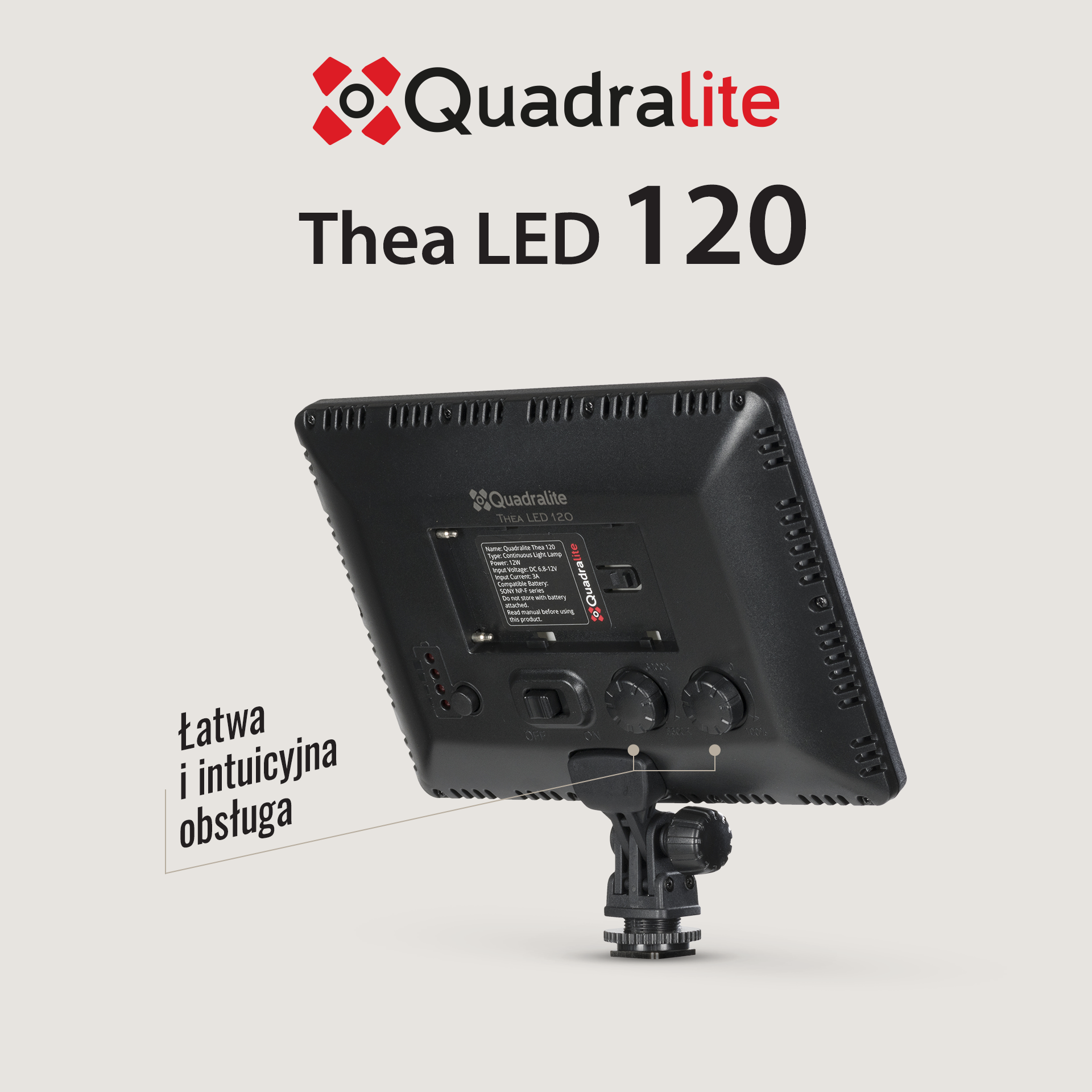 Quadralite Thea 120 LED