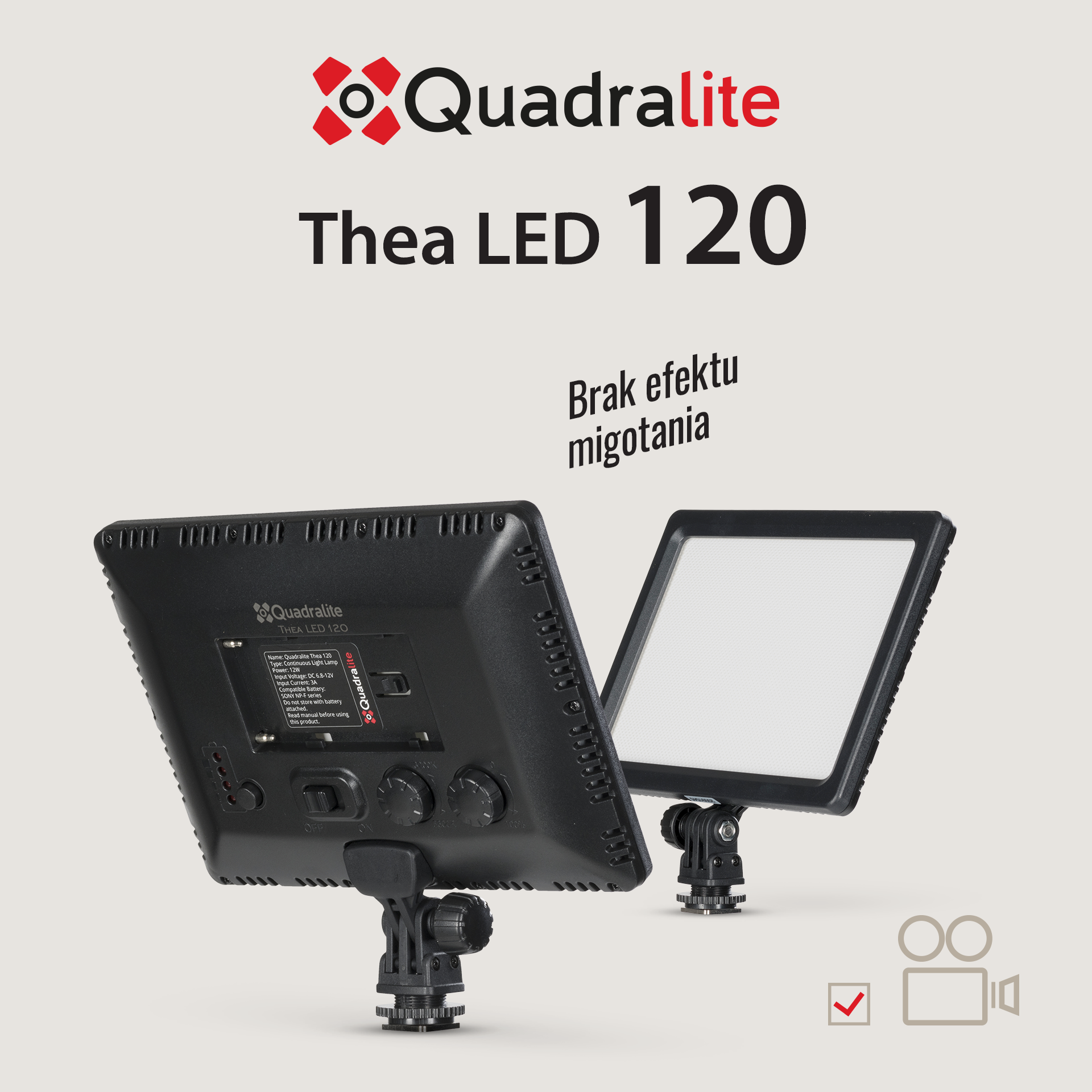 Quadralite Thea 120 LED