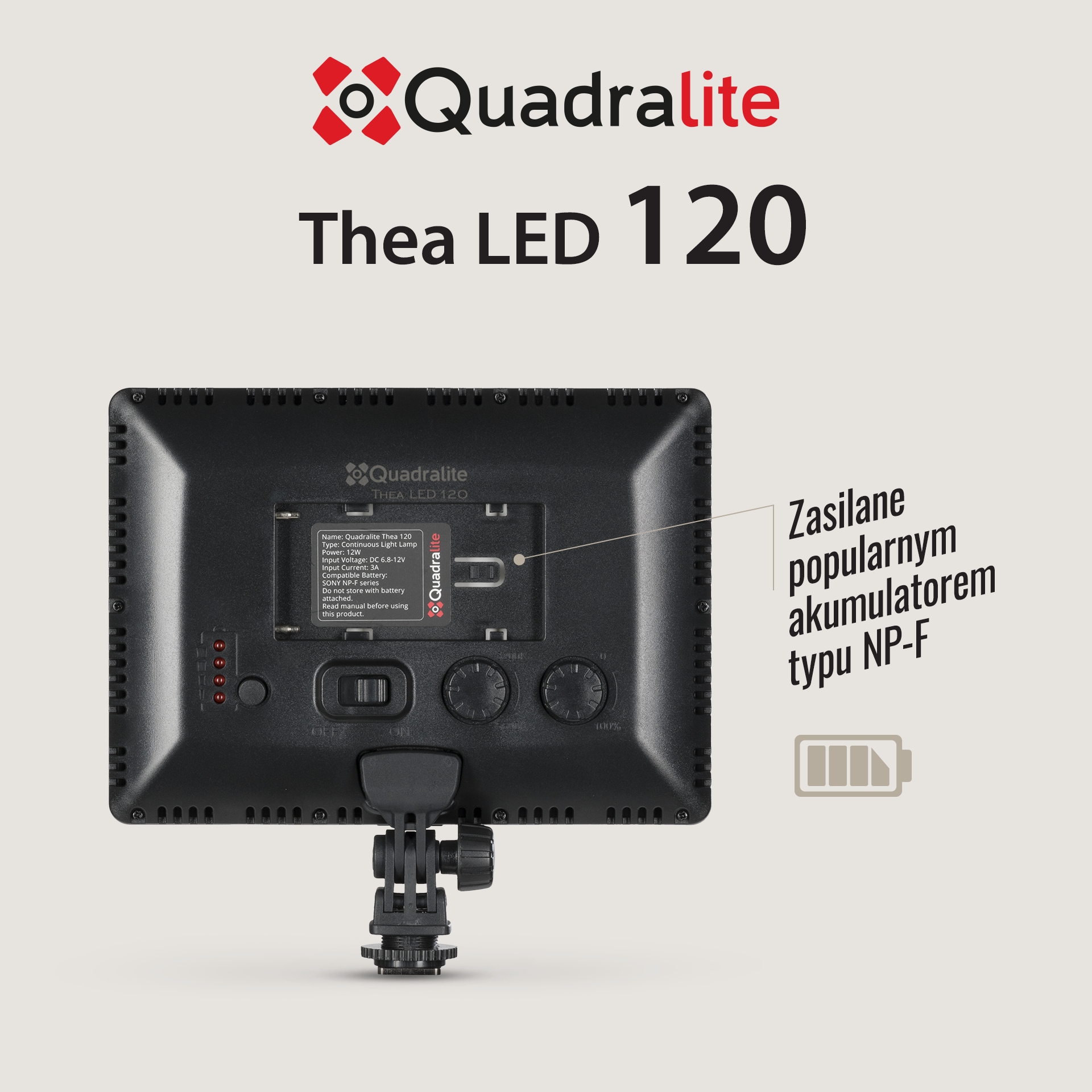 Quadralite Thea 120 LED