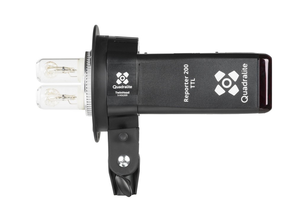 Quadralite Reporter 200 Twin Head S-holder
