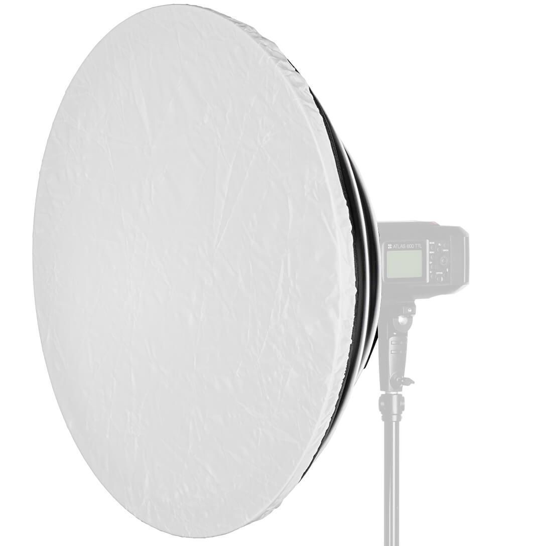 Quadralite Wave Beauty Dish bianco 55