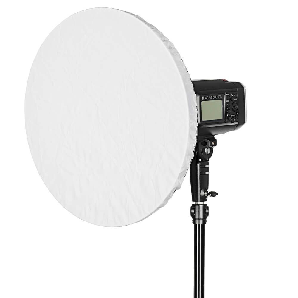 Quadralite Wave Beauty Dish plateado 70