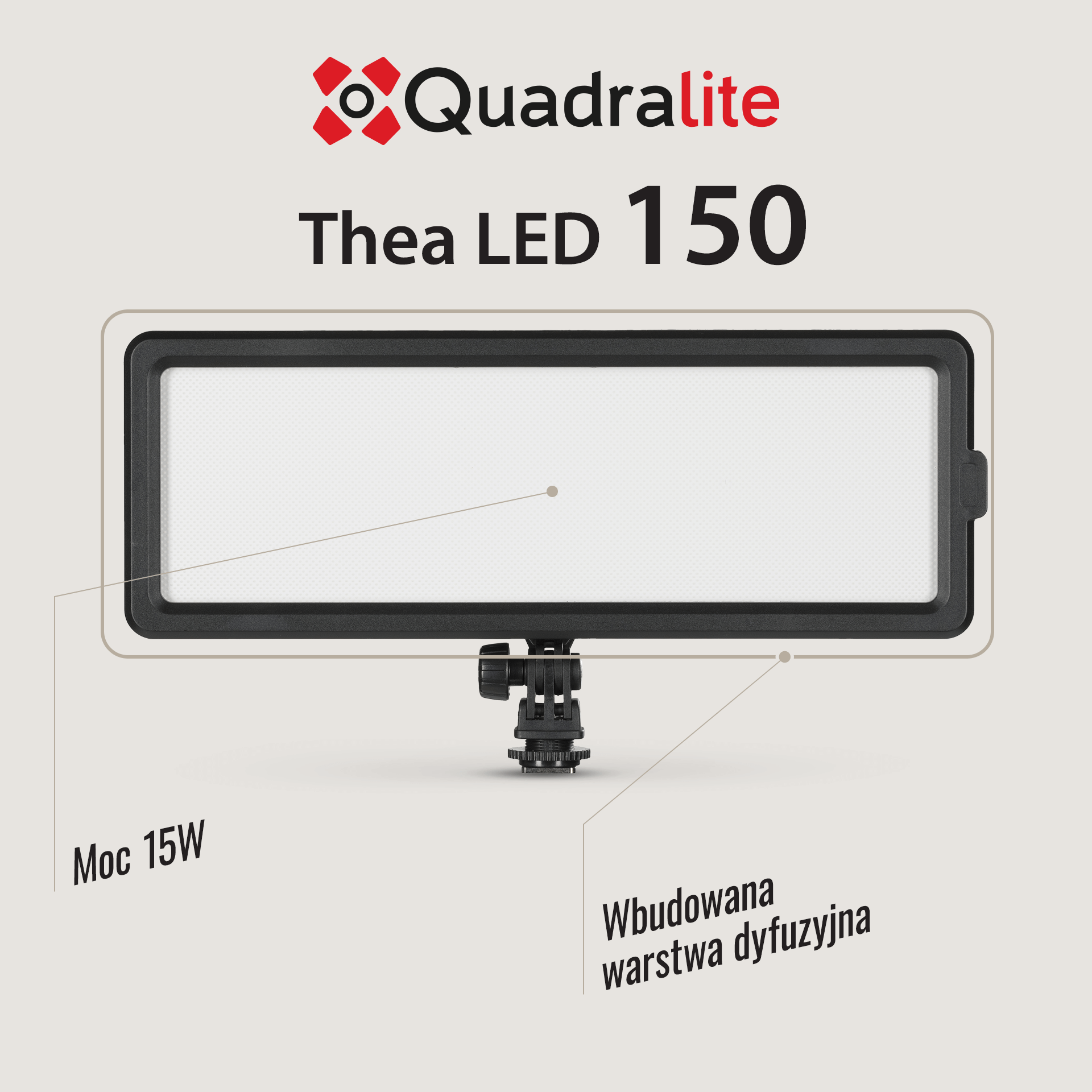 Quadralite Thea 150 LED