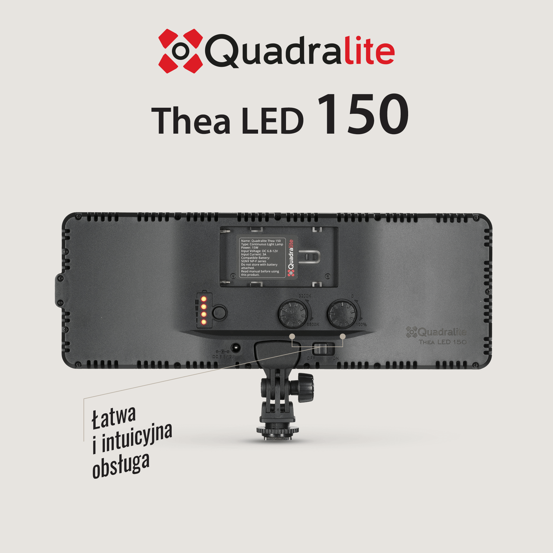 Quadralite Thea 150 LED