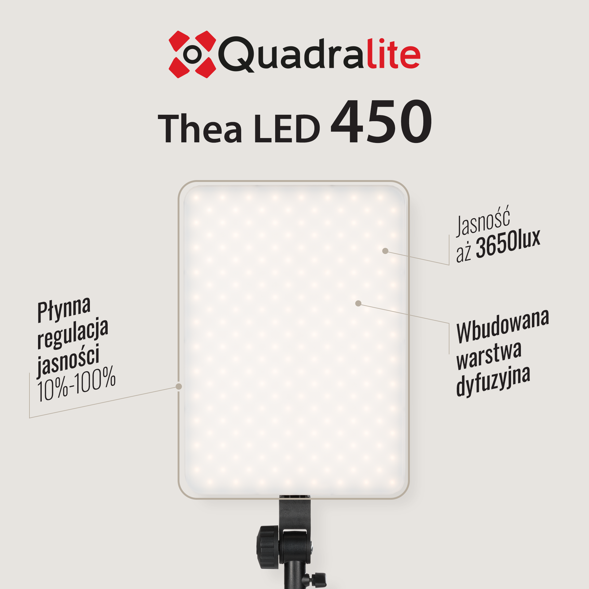 Quadralite Thea 450 LED Kit