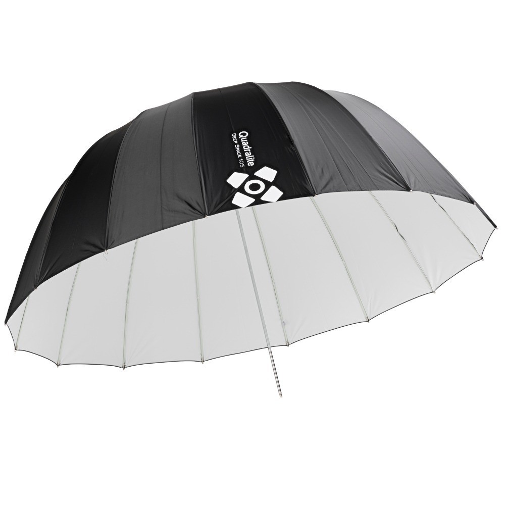 Quadralite Parasolka paraboliczna Deep Space 105 biała