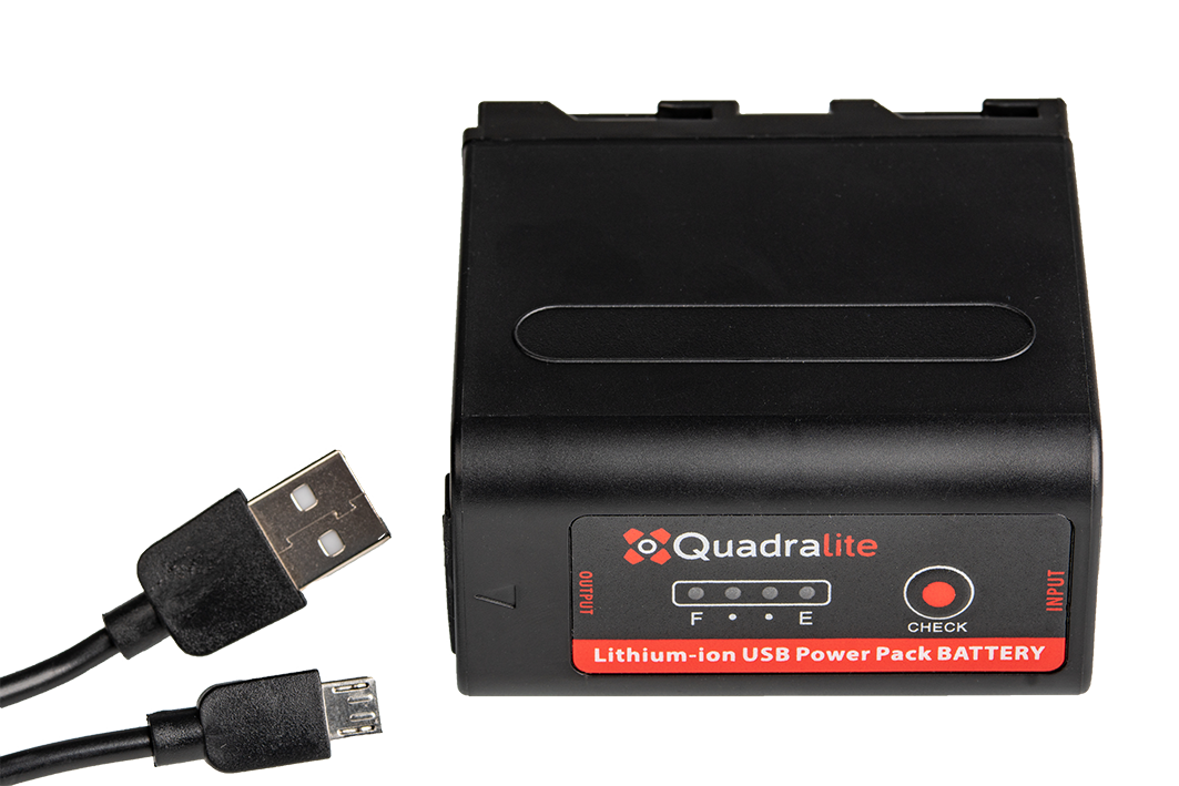 Quadralite NP-F970Pro-USB