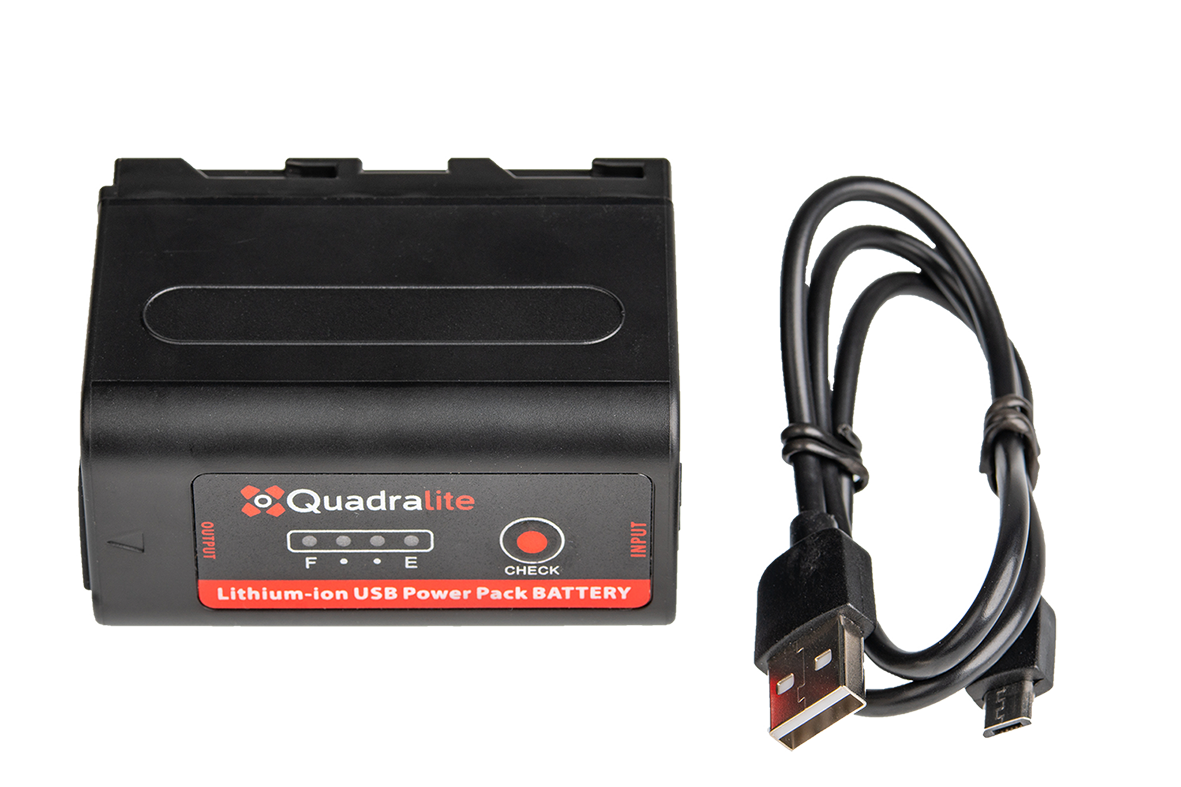 Quadralite NP-F750Pro-USB