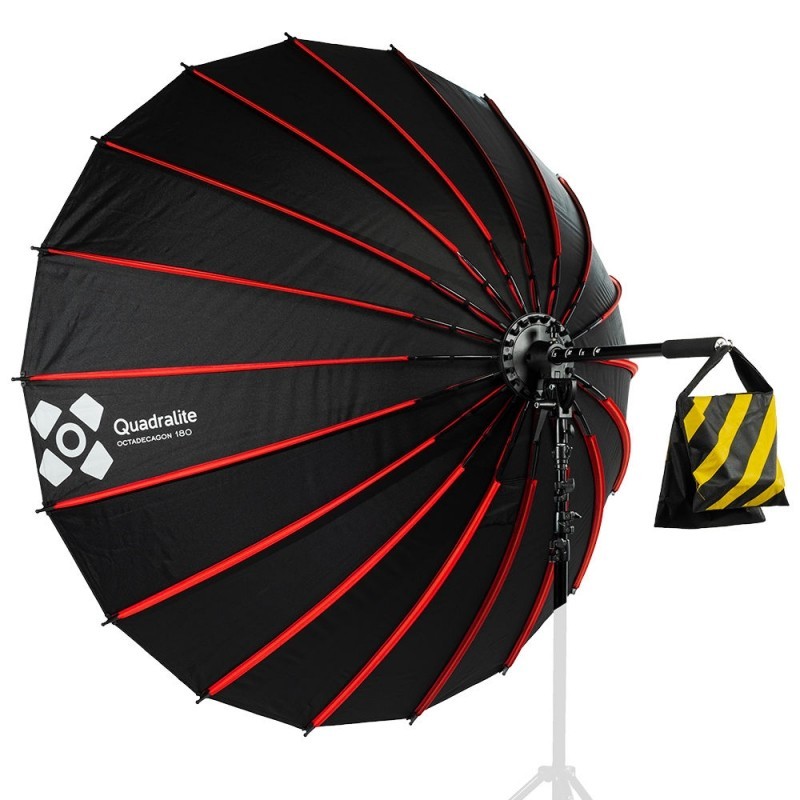 Quadralite Softbox Octadecagon Focus Para 180cm