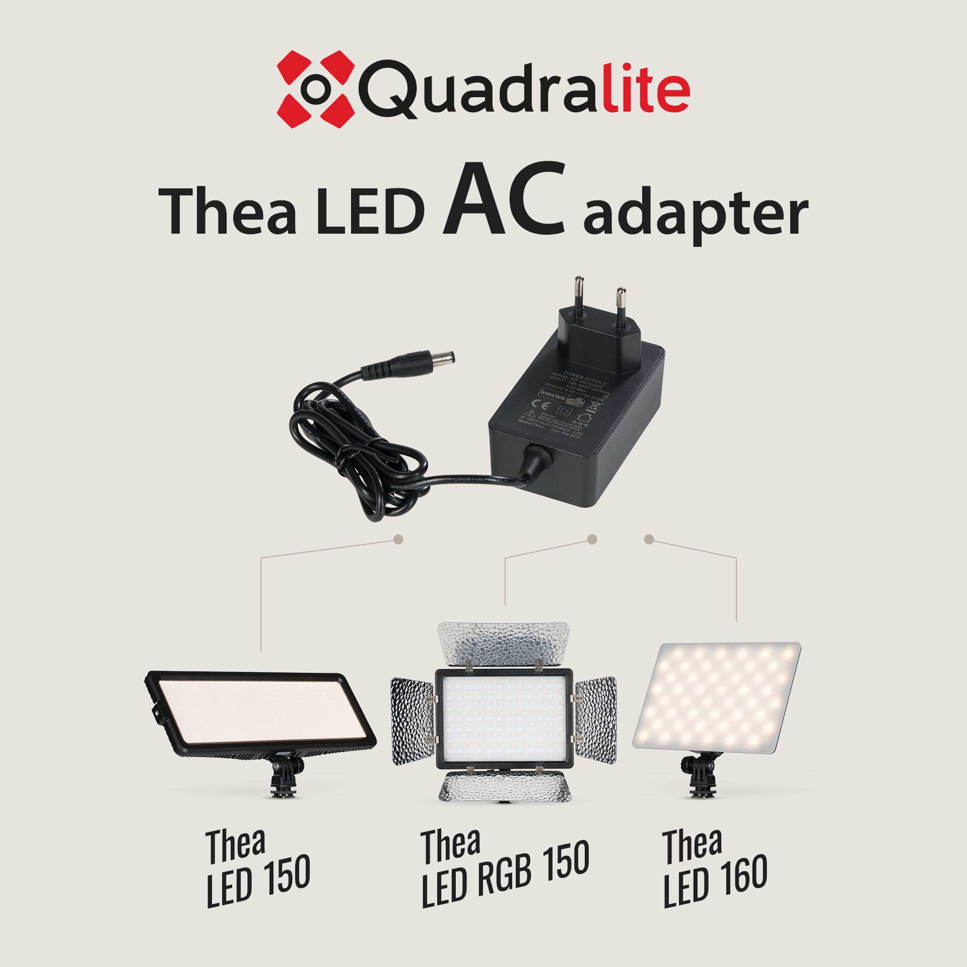 Quadralite Zasilacz Thea LED